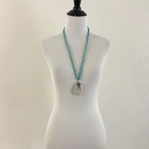Handmade Natural Stone Boho Necklace